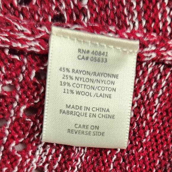 Aventura Long Length Open Front Cardigan Sweater Womens Size Medium M - Picture 4 of 4